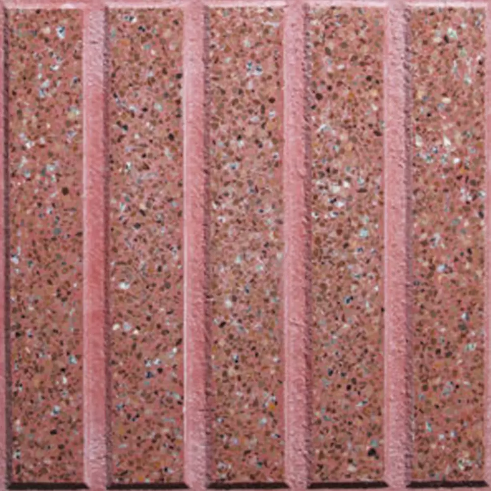 PANOT 30X30 X3,2 ROJO PULIDO 5 RAYAS | PANOT 30X30X3,2 VERMELL POLIT5 RATLLES